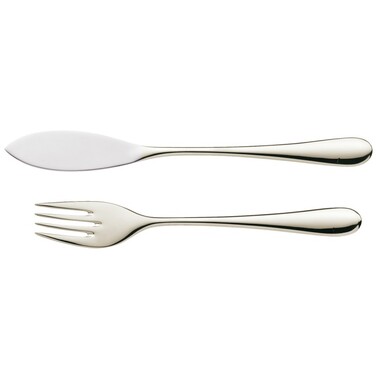 Столові прибори для риби набір 2 предмета, срібні Merit WMF