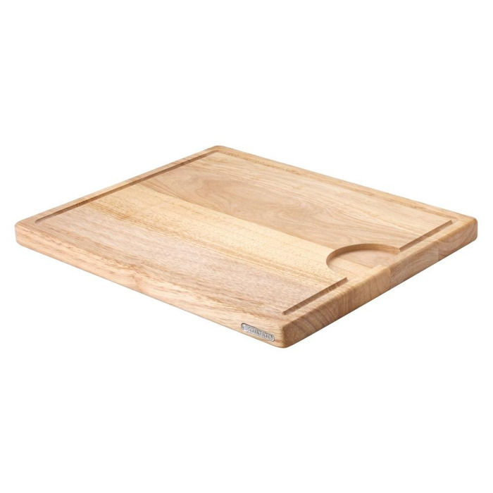 Набір обробних дощок з канавкою 2 предмета, каучукове дерево 37 х 29 см і 42 х 34 см Continenta