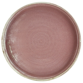 Тарелка с бортиком 26хh 3.3 см, Terra Porcelain Rose Pink, GenWare