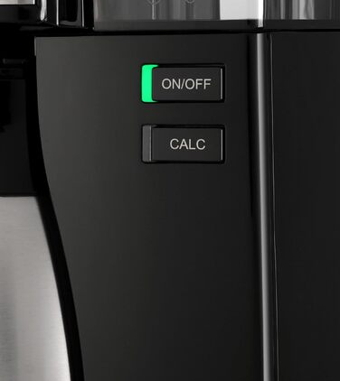 Кавоварка з фільтром, чорна, з термоглечиком Melitta