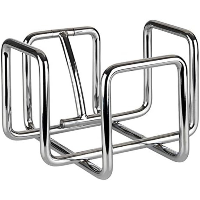 Тримач для серветок 14 х 14 х 10 см срібна Buddy´s Bar