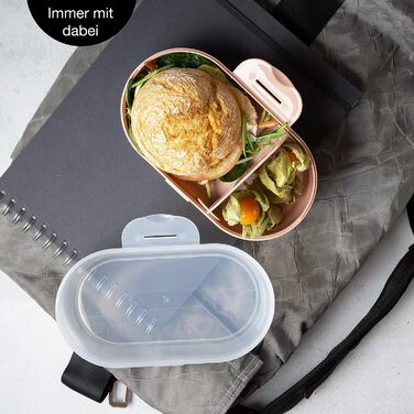 Набір дитячих ланч-боксів, 3 предмети, різнокольорові Moritz & Moritz