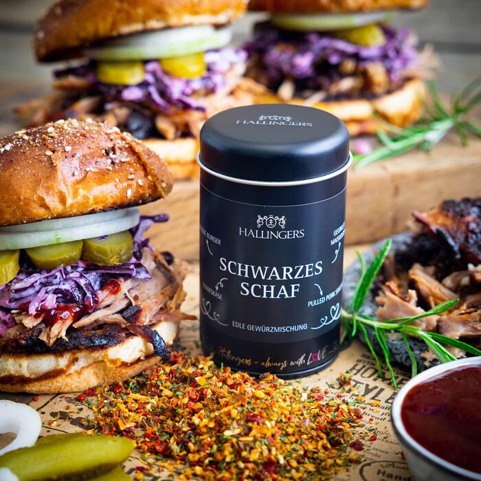 Класичний набір спецій Hallingers - Подарунковий набір спецій ручної роботи, 12 спецій з усього світу (Набір) - Літній подарунок та ідеальний подарунок для барбекю День народження, вітання, новоселення, річниця, безкоштовне Класичні спеції., 12 спецій (73