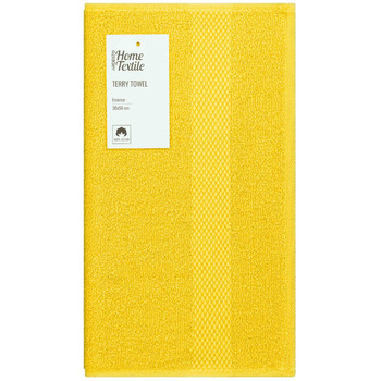 Рушник махровий Ardesto Essence 30х50см, 100% бавовна, жовтий