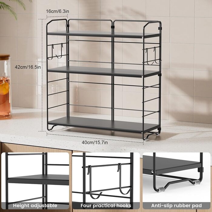 Ярусна металева стійка для зберігання AHOMSEL