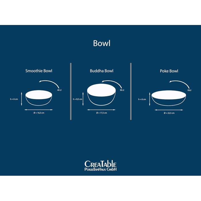 Набір мисок на 4 персони, 12 предметів, Nature Collection Aqua Creatable