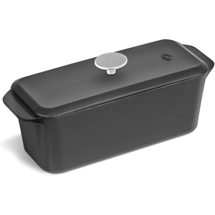 Чугунная форма для выпекания хлеба серая 33,5 x 13 см Springlane