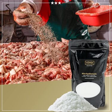 Сіль нітритна  для копчення 1 кг Küper