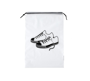 Сумка для обуви 29 х 43 см, прозрачная, водонепроницаемая Vialex