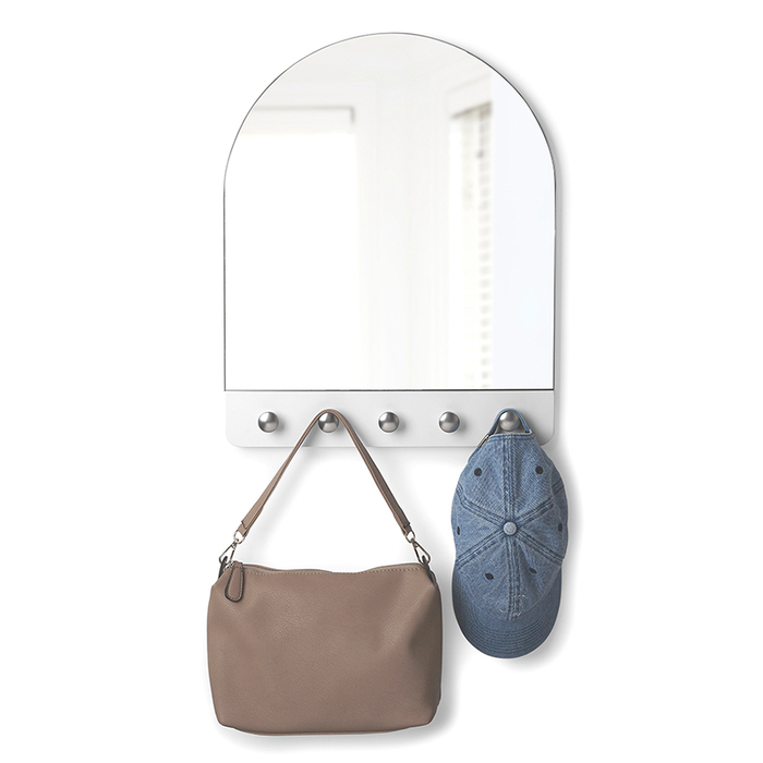 Дзеркало настінне 40,3х50,7х3 см біле Peek Umbra