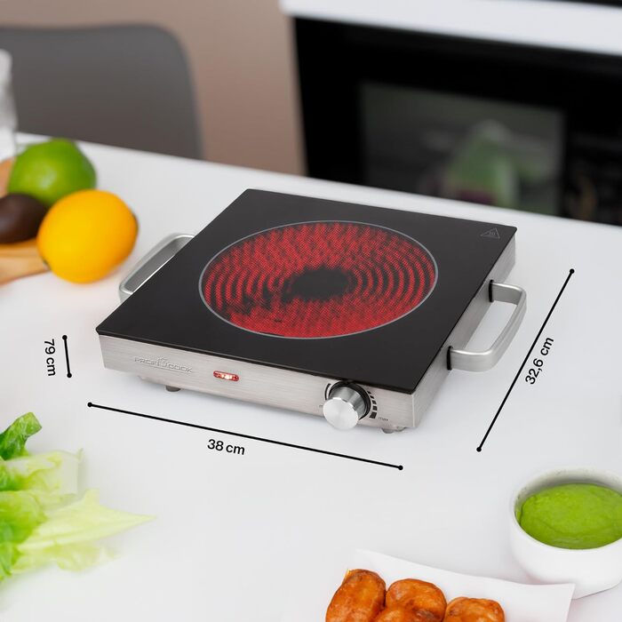 Плита настольная электрическая 2000 Вт PC-EKP 1210 ProfiCook