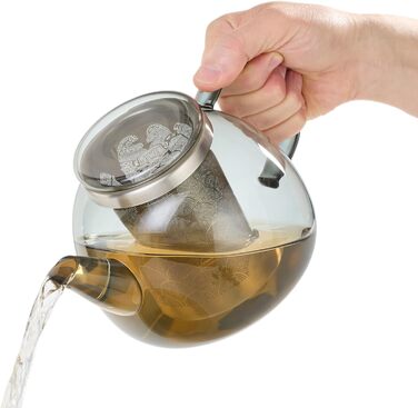 Чайник заварочный 1,2 л с фильтром Yuna AdHoc