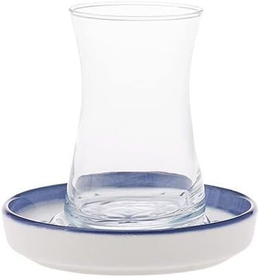 Чайний сервіз на 6 осіб, 12 предметів, Zeher Blau Karaca