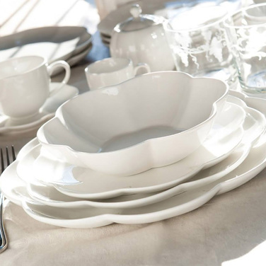 Тарелка обеденная La Porcellana Bianca VILLADEIFIORI, фарфор, диам. 26 см