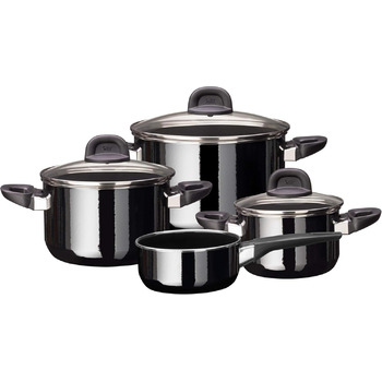 Набір каструль із скляними кришками, 7 предмети Modesto Line Silit