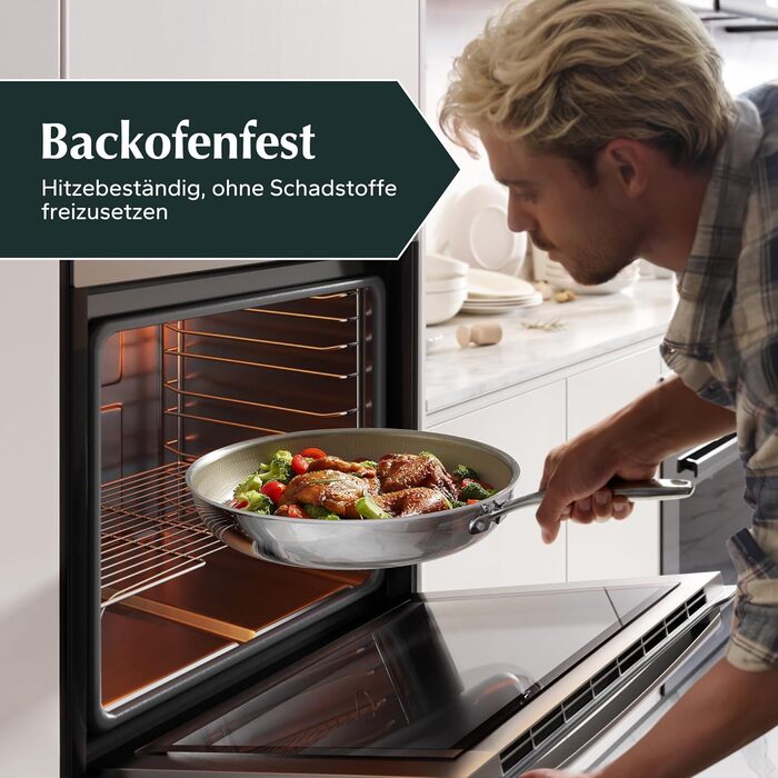 Набор сковород 24, 20, 28 см с сотовой структурой, 3 предмета Redchef