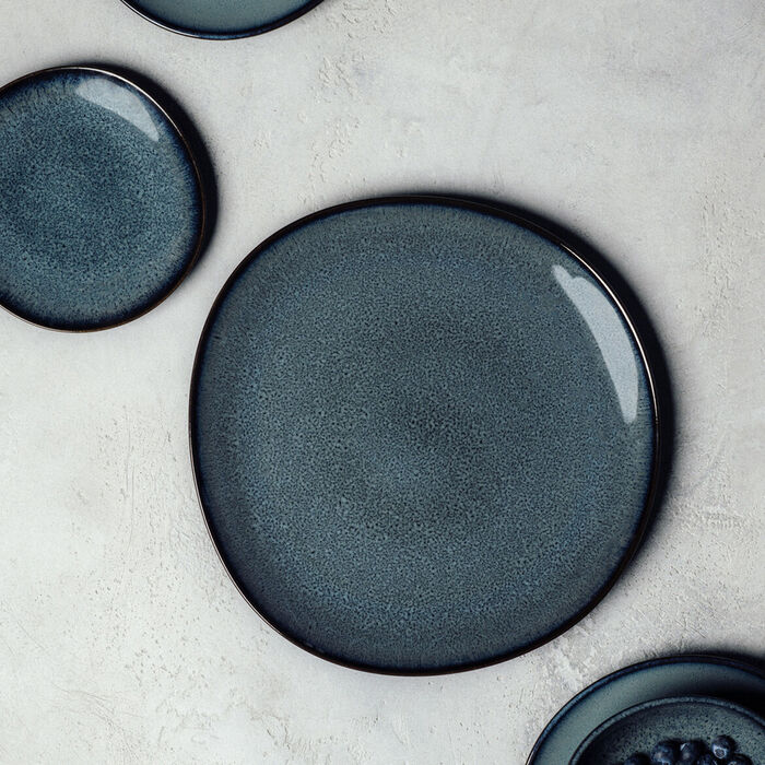 Тарілка сервірувальна 32 см сіра Lave Villeroy & Boch