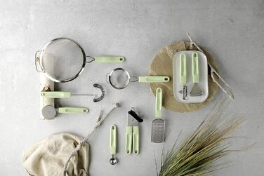 Набор из 2 овочечисток, зеленые Ecolution Fackelmann