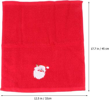 Набір з 4 різдвяних кухонних рушників 45 x 32 см Ciieeo
