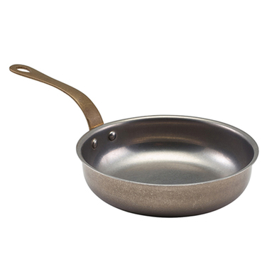 Сковорода для подачи 15.5*4 см, 600 мл, кругла, металева, Vintage Steel, GenWare