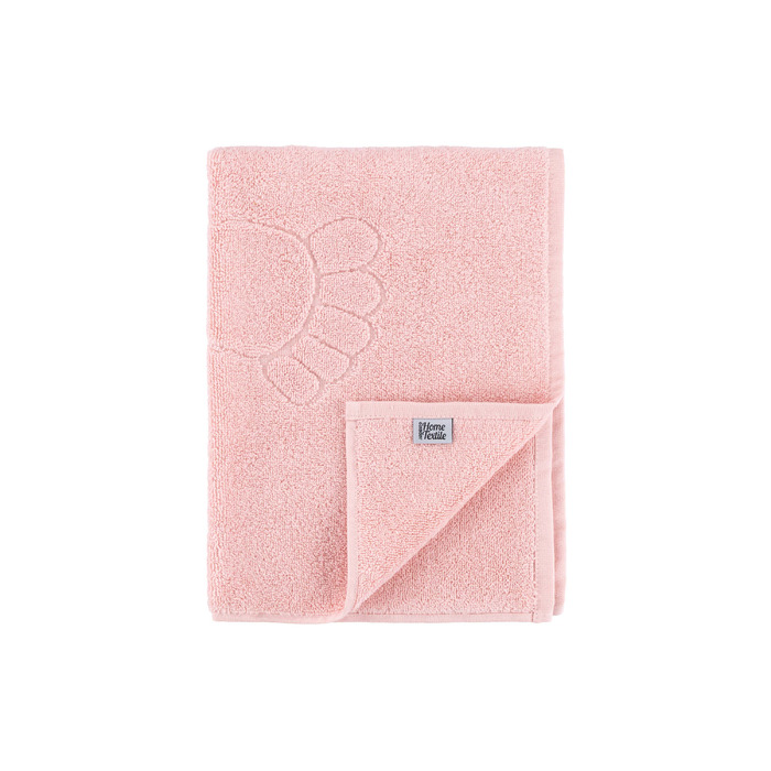 Килимок для ніг махровий Ardesto Benefit, 50х70см, 100% бавовна, рожевий