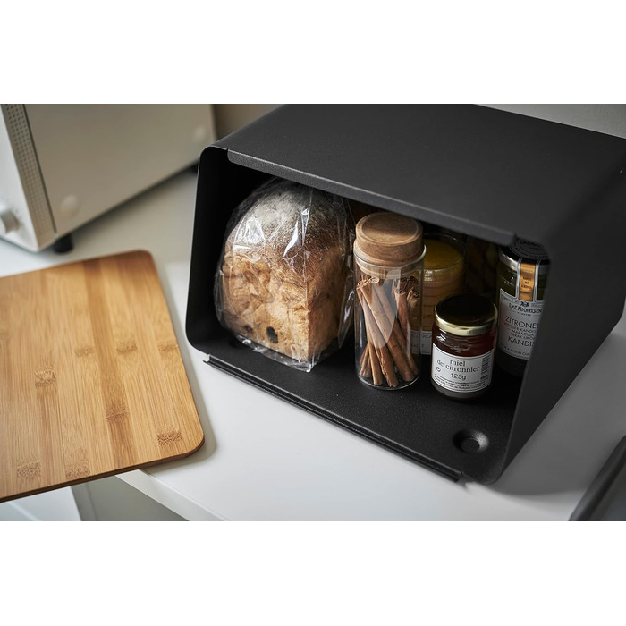 Хлібниця YAMAZAKI Tower, нержавіюча сталь, один розмір (чорний)