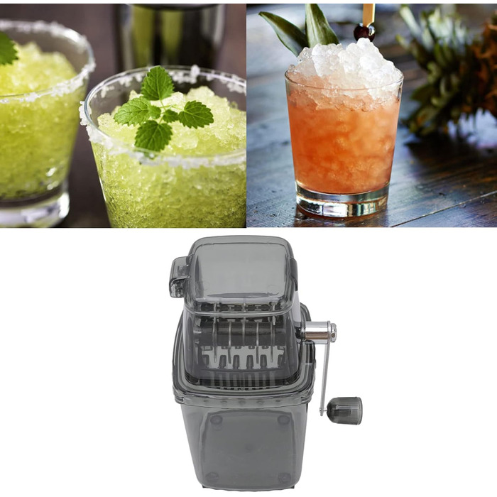 Ручний льодоподрібнювач сірий Pssopp