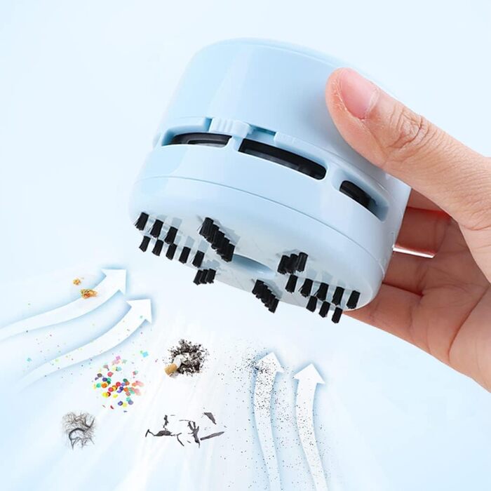 Міні-пилосос бездротовий 3 Вт синій FineInno