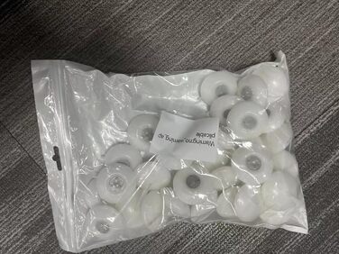 Плаваючі свічки 38 шт. білі MplehDa