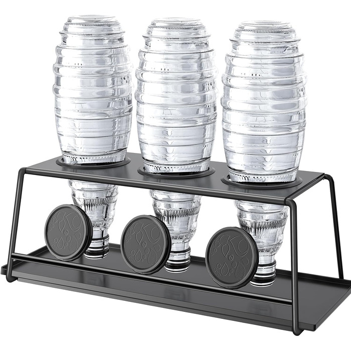 Тримач для пляшок 31,8 х 11 см чорний APEXCHASER