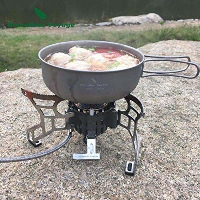 Кемпинговая газовая плита, алюминий BV1007 iBasingo