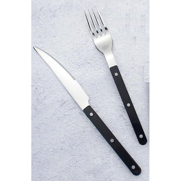 Набор столовых приборов из нержавеющей стали (нож+вилка) GRILLI 88877 Код: 012188