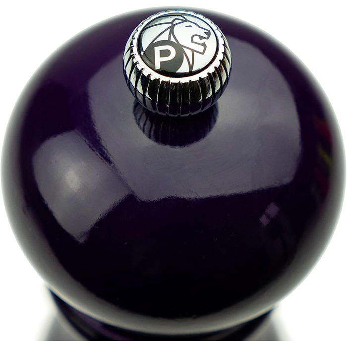 Перцевий млин Париж 18 см - Колекція Paris-rama - Класичне регулювання помелу - Виготовлений з сертифікованої PEFC деревини - Aubergine Pepper Mill