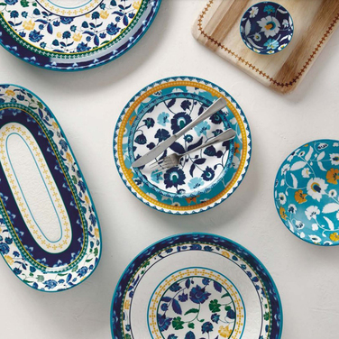 Тарелка сервировочная Maxwell & Williams RHAPSODY BLUE, фарфор, диам. 36,5 см