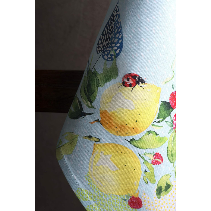 Набір із 3 багатоцільових кухонних рушників Maison d&39 Hermine Сільське Різдво зі 100 бавовни Барні рушники День подяки/Різдво (50 см x 70 см) (Jardin D&39ete - М&39ятний)