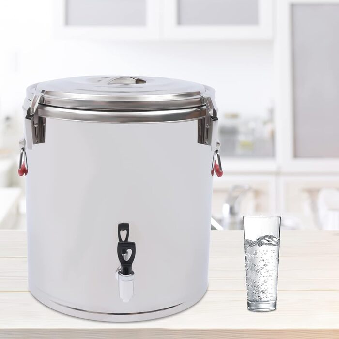 Транспортний термоконтейнер 40 л зі зливним краном LANNADD