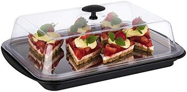 Термотарелка для подачи с крышкой 43 x 29 x 14 см APS