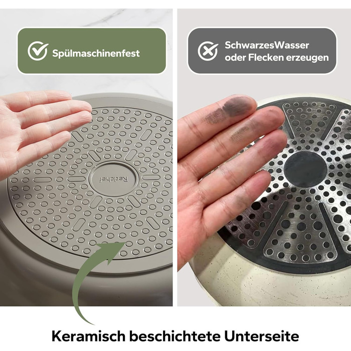 Сковорода с антипригарным покрытием 24 см. Redchef