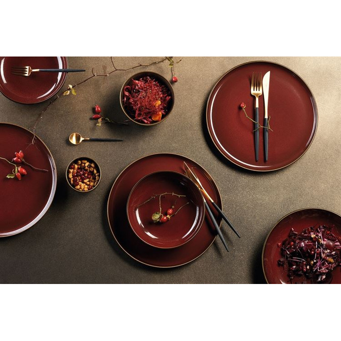 Чашка без ручки 6,5 см ржаво-красная Kolibri ASA-Selection