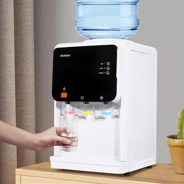 Електричний кулер для гарячої та холодної води 500 Вт білий DHQCQL