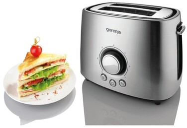 Тостер Gorenje T 1000 E (TA1018A-GS) (6319826)