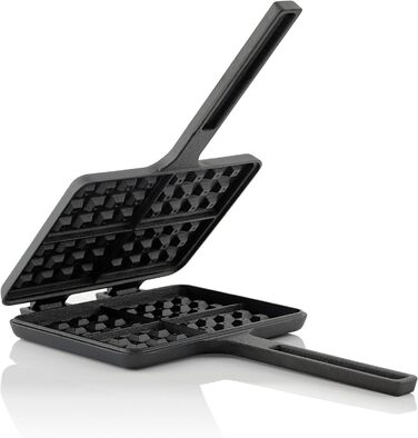 Набір голландської духовки барбекю-Торо в дерев'яній коробці, чавун, попередньо приправлений, набір гриля з голландською духовкою, дерев'яна коробка, сковорода, каструля, сковорода, підставка, підйомник кришки (10 предметів)