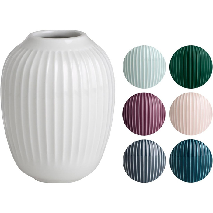 Ваза 10,5 см, зелена Hammershøi Kähler