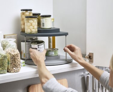 Органайзер обертається сірий CupboardStore Joseph Joseph