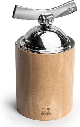 Высококачественная мельница для специй Ручная изготовлена из сертифицированной PEFC древесины и нержавеющей стали I Кухонные аксессуары I (Льняная мельница), 16