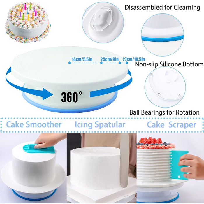 Набір аксесуарів для торта Nifogo