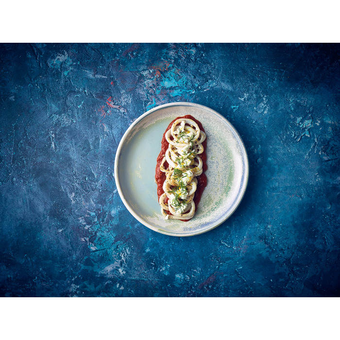 Тарілка кругла 24 см, Terra Porcelain Seafoam, GenWare