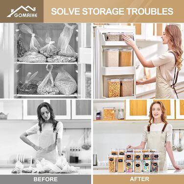 Набір ємностей для зберігання 16 предметів GoMaihe