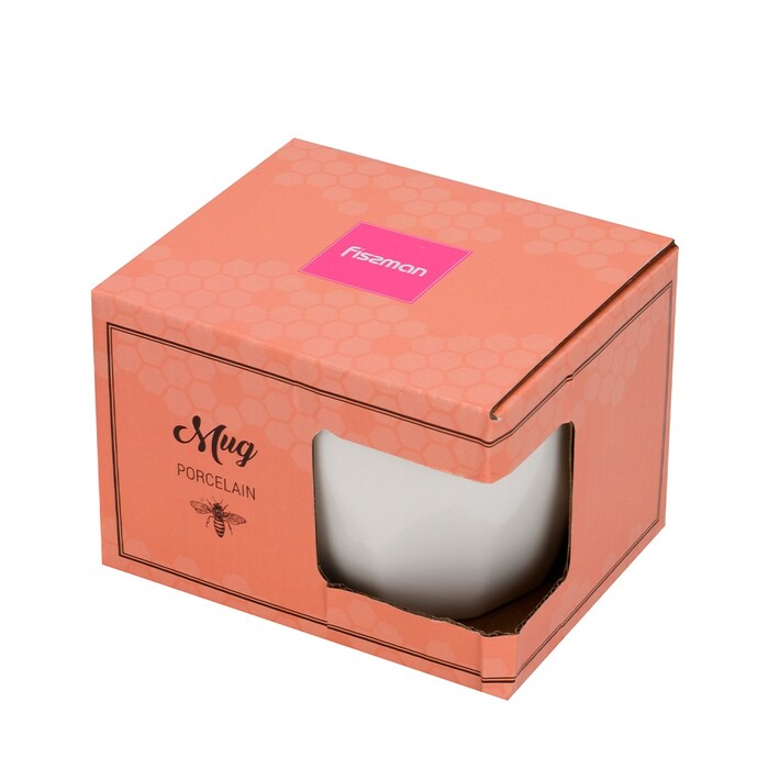 Кружка Fissman 380 мл фарфора (19220)