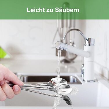 Набір ложок для лате з нержавіючої сталі 6 предметів Double.S